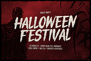 Tangkurak | Horror Font, a Font by gracetype_studio (Thumbnail 8 of 12)