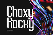 Choxy Rocky, a Slab Serif Font by Kincrev Studio (Thumbnail 1 of 7)