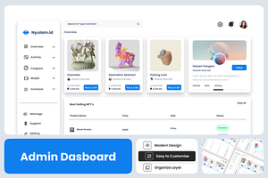 Nyulam.id - NFT Admin Dashboard