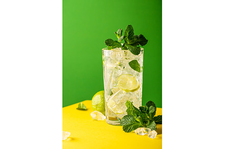 Mojito cocktail with lime and mint, a Food & Drink Photo by Iryna Melnyk Photography