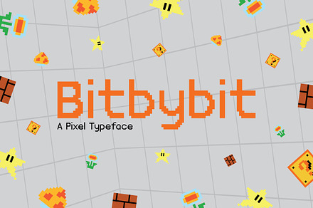 Bitbybit Font, a Sans Serif Font by The Good Store