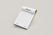 vol 2 Notepad A6 Mockup, a Books & Magazine Mockup by graphic_keY (Thumbnail 2 of 4)