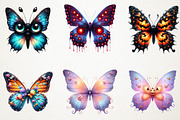 Halloween Butterfly Sublimation, an Illustration by RobertsArt (Thumbnail 4 of 7)