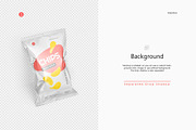 Tilted Glossy Snack Package Mockup, a Packaging Mockup by HelenStock (Thumbnail 5 of 8)