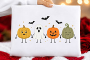 Pumpkins Doodle Set PNG, a Seasonal Illustration by DreamCafeArt (Thumbnail 5 of 7)