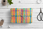 Bright Colorful Plaid Digital, a Pattern Graphic by Lucyinyourheart (Thumbnail 9 of 10)