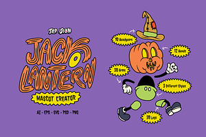 Jack O' Lantern Mascot Creator