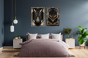 Gold Black Art Deco Wall Art Posters, an Illustration by VectorPanther (Thumbnail 2 of 8)