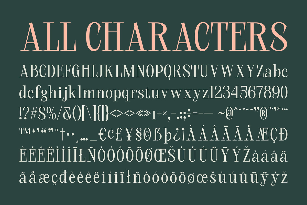 CS Alessia – Elegant Font, a Serif Font by Craft Supply Co. (Photo 8 of 8)