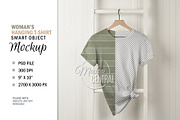 Mockup T-Shirt on White Wall Hanger, a Shirt Mockup by HaywireMedia & Mockups (Thumbnail 2 of 3)