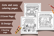 Food Corners Coloring pages – 31 PNG, an Animal Illustration by Smillyy Threads (Thumbnail 2 of 9)