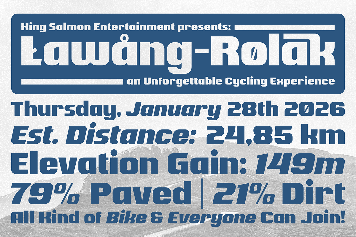 Lawang Rolak | Sport Font, a Sans Serif Font by Twicolabs Fontdation (Photo 4 of 6)