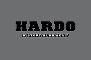 Hardo, a Slab Serif Font by Studio One Four (Thumbnail 1 of 7)