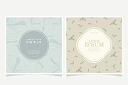 Floral background and Label Design, a Pattern Graphic by Rejoice Creative Assets (Thumbnail 1 of 6)