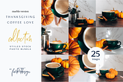 Thanksgiving Coffee Bundle Marble, a Food & Drink Photo by FUN TENT DESIGN (Thumbnail 1 of 5)