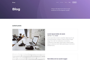 Orus Responsive Agency Template