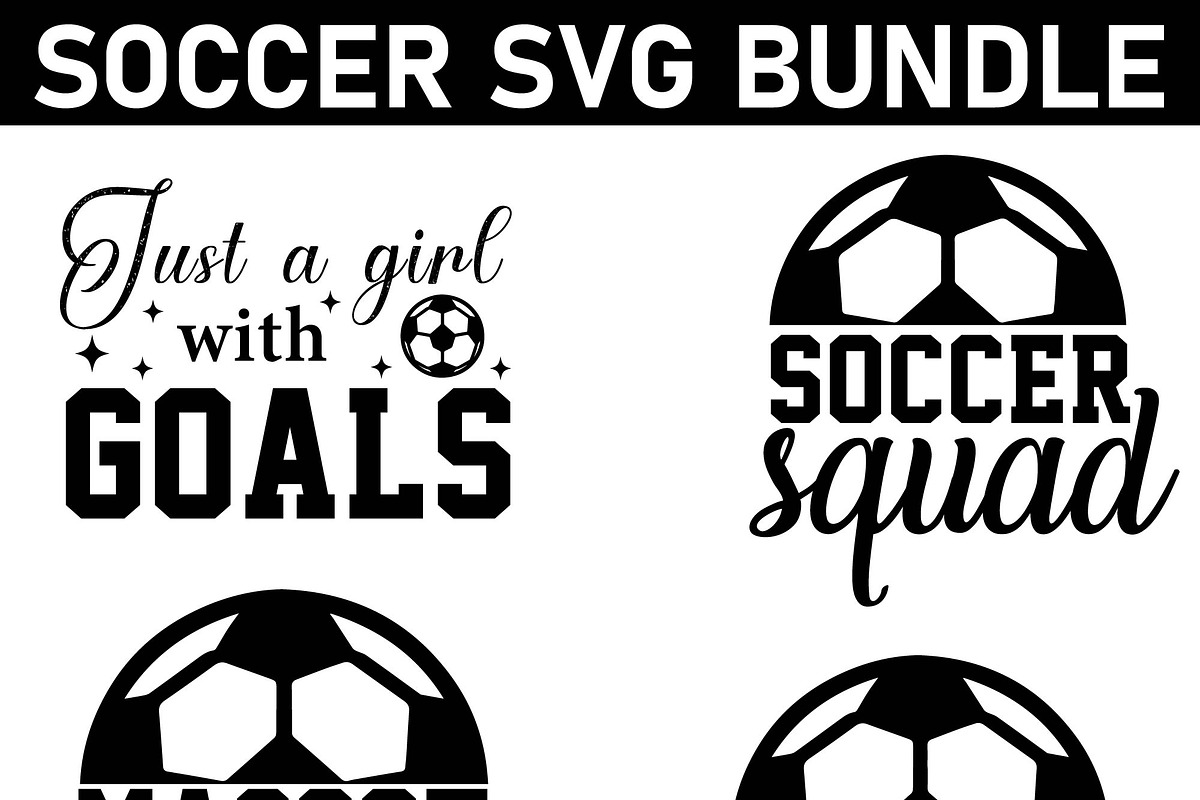 Soccer Mom Quotes SVG Bundle, a Sport Illustration by Digi_Design_World (Photo 3 of 7)
