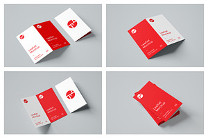 Brochure Mockups - Stationery Mockup