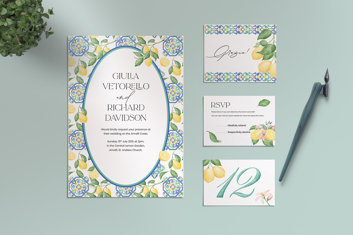 Italian Graphic Bundle, a Decorative Illustration by Corina Moscu (Photo 8 of 16)