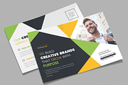 Minimal Postcard Template, a Card Template by MightyDesign (Thumbnail 2 of 6)