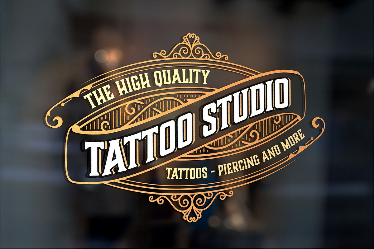Set of 20 Vintage Logos, a Branding & Logo Template by OneVectorStock (Photo 7 of 21)