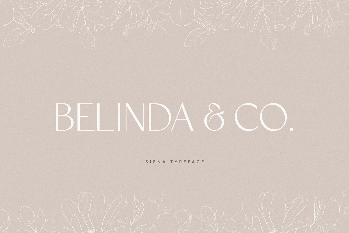 Siena Typeface, a Sans Serif Font by Ivan Rosenberg (Photo 11 of 16)