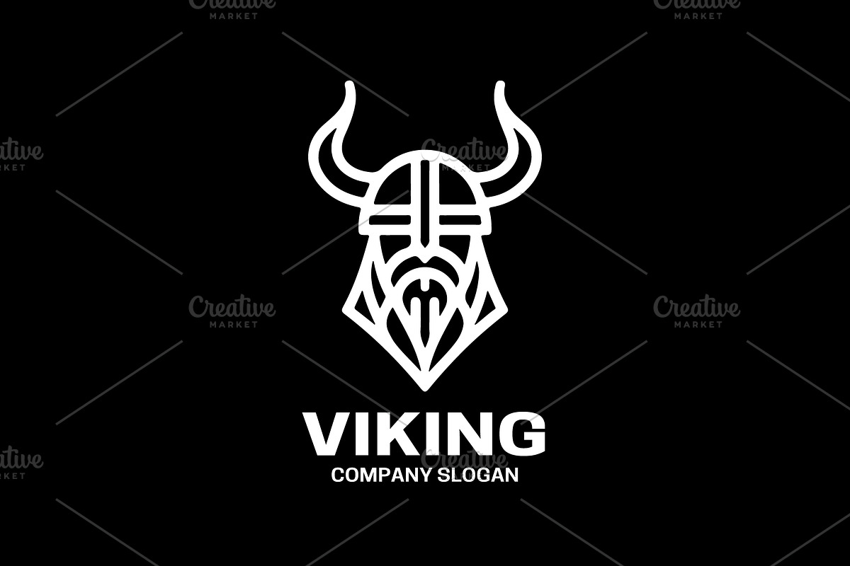 Viking Mascot Logo for Branding, a Branding & Logo Template by Vectorium Studio (Photo 2 of 2)
