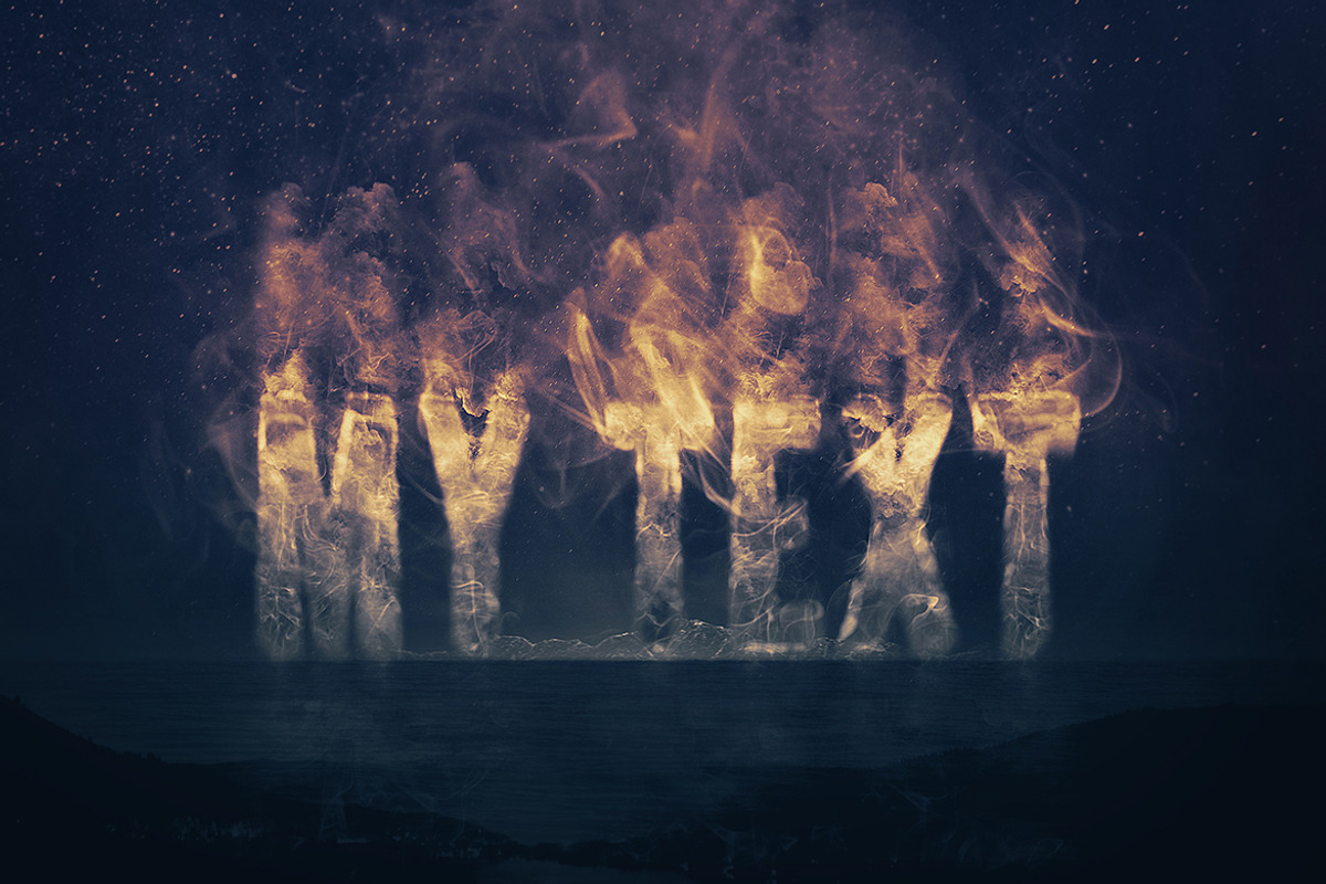 Real Smoke Logo Text Effect, a Product Mockup by Giallo (Photo 3 of 7)