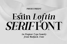 Estin Loftin Serif Font
