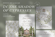 10 IN 1! Wedding invitations bundle, an Invitation Template by Helen Halik art (Thumbnail 5 of 11)