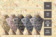 ANTIQUE FLORISH, a Pattern Graphic by rumacorakstudio (Thumbnail 6 of 6)