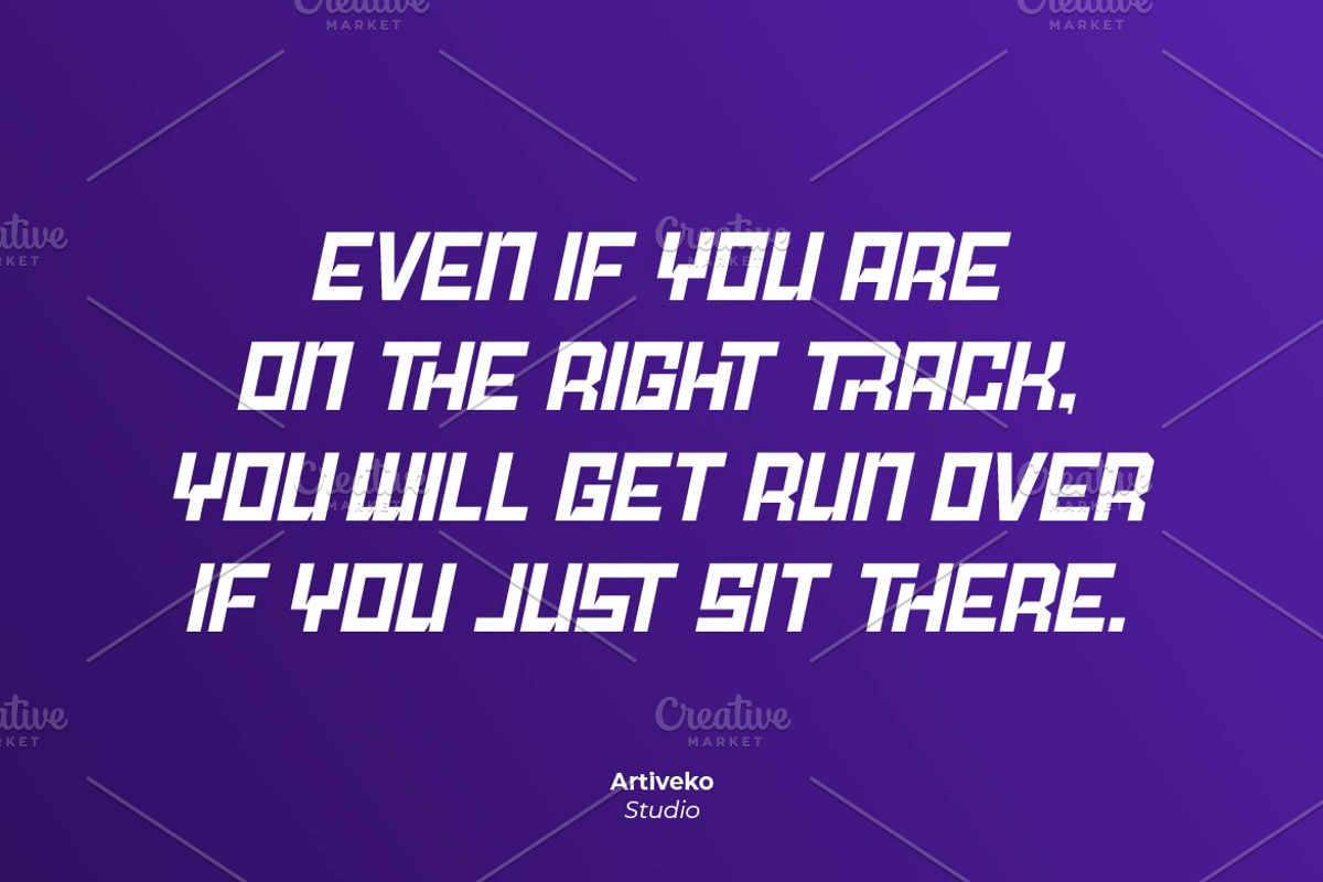 Diptalk Modern Technology Sans Font, a Sans Serif Font by Artiveko (Photo 5 of 8)