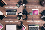 25 Header/Hero images - Wood series, a Books & Magazine Mockup by RAPPIDLY (Thumbnail 2 of 5)