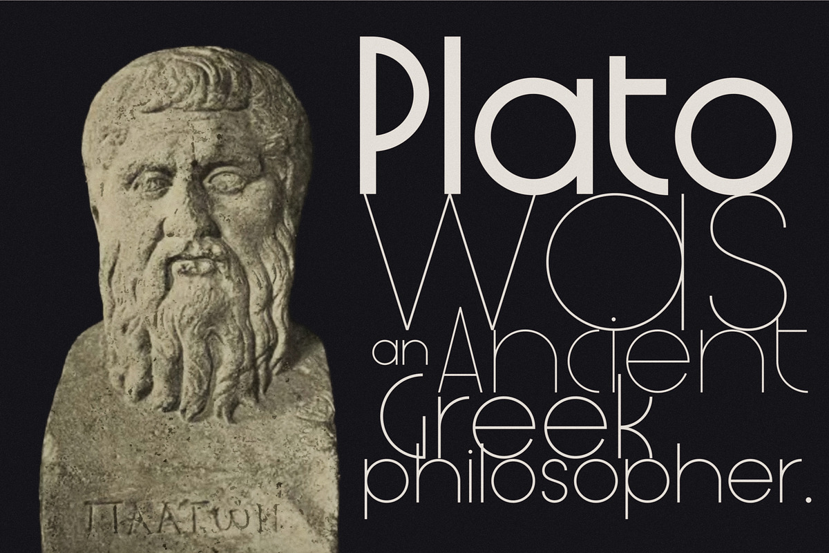 Plato Sans - Geometric Display Font, a Sans Serif Font by Suolahti Type (Photo 2 of 11)