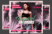 Summer Party Flyer Template, a Flyer Template by Hotpin (Thumbnail 1 of 2)