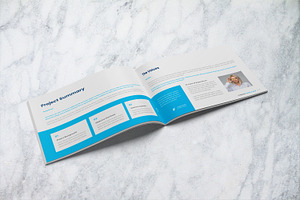 Company Profile Landscape Brochure