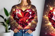 Love Ruby Make You Sparkle, a Decorative Illustration by Sharon Schwalbe (Thumbnail 1 of 4)