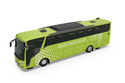 Bus Mockup, a Product Mockup by xavier_studio (Thumbnail 4 of 5)
