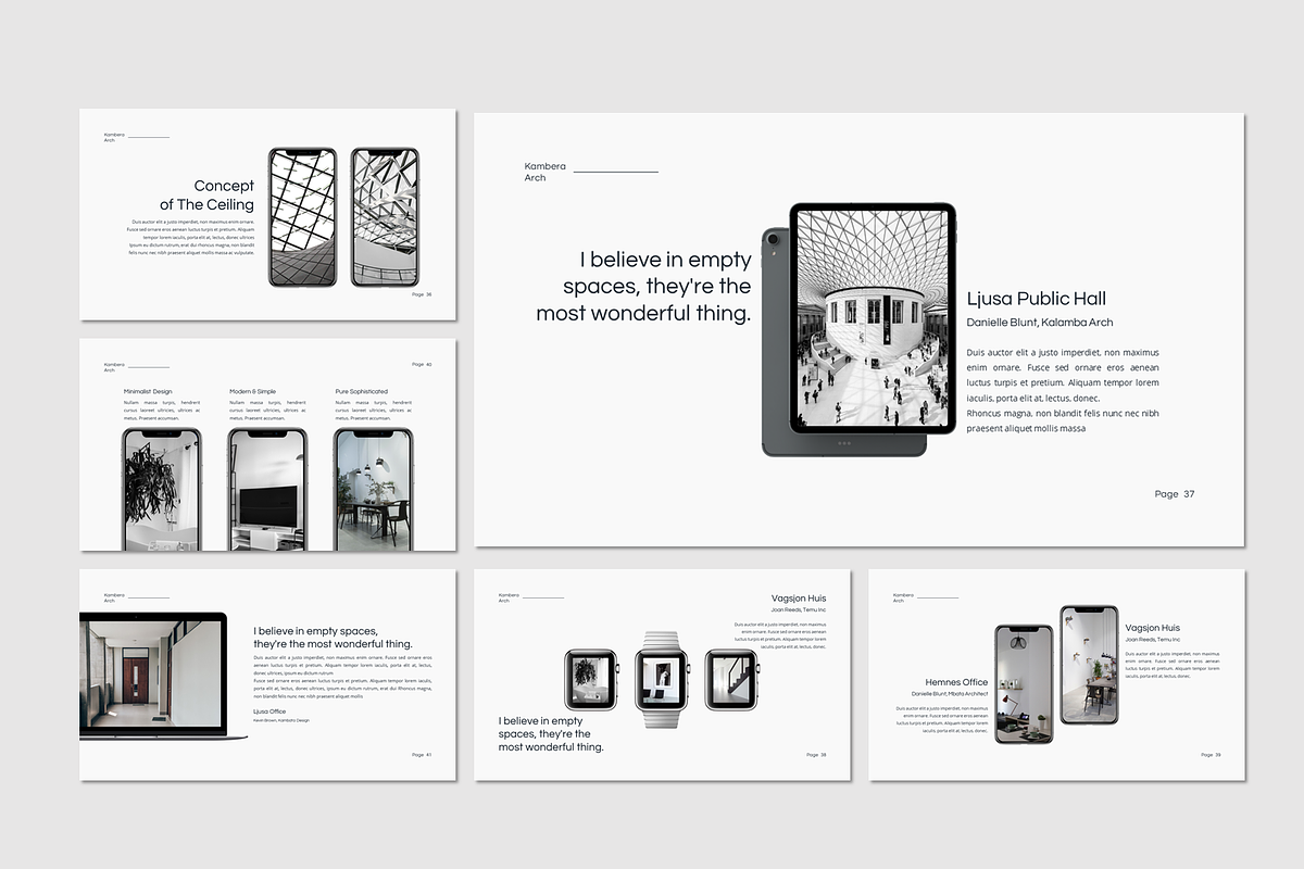 Kambera - Minimal Keynote Template, a Presentation Template by deasign (Photo 10 of 14)