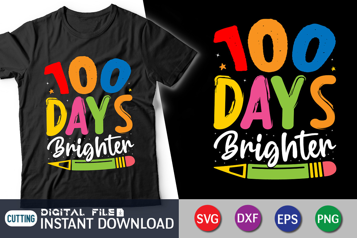 100 Days of School SVG Bundle, an Object Graphic by FunnySVGCrafts (Photo 4 of 11)