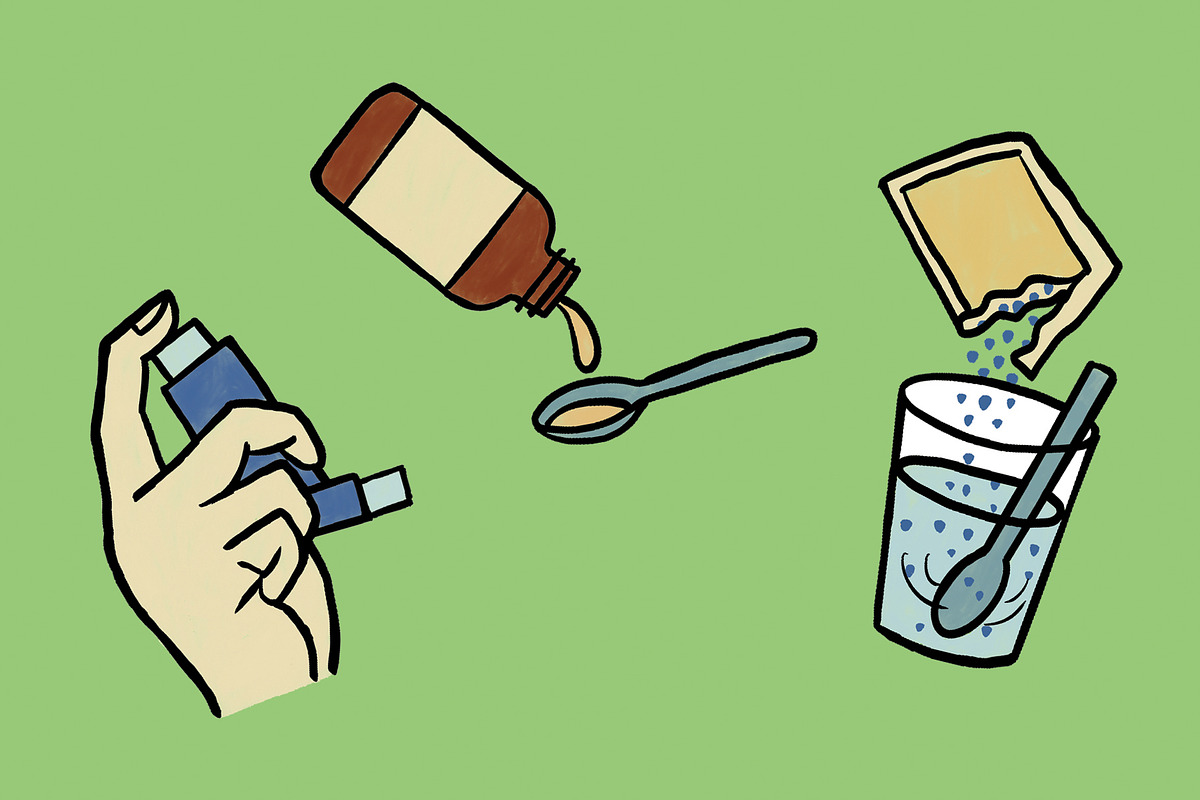 Medical care illustrations, a Healthcare Illustration by Yuelan (Photo 3 of 4)