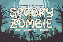 Spooky Zombie - Halloween Font
