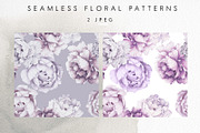Watercolor Floral Bundle, a Texture Illustration by ollalya (Thumbnail 71 of 112)