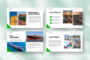 Logistics Pitch PowerPoint Template, a Presentation Template by FIBRINOSÄ (Thumbnail 3 of 4)