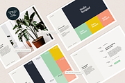 Brand Guidelines for Adobe ID & Ai, a Brochure Template by Hannah Bacon Design (Thumbnail 3 of 7)