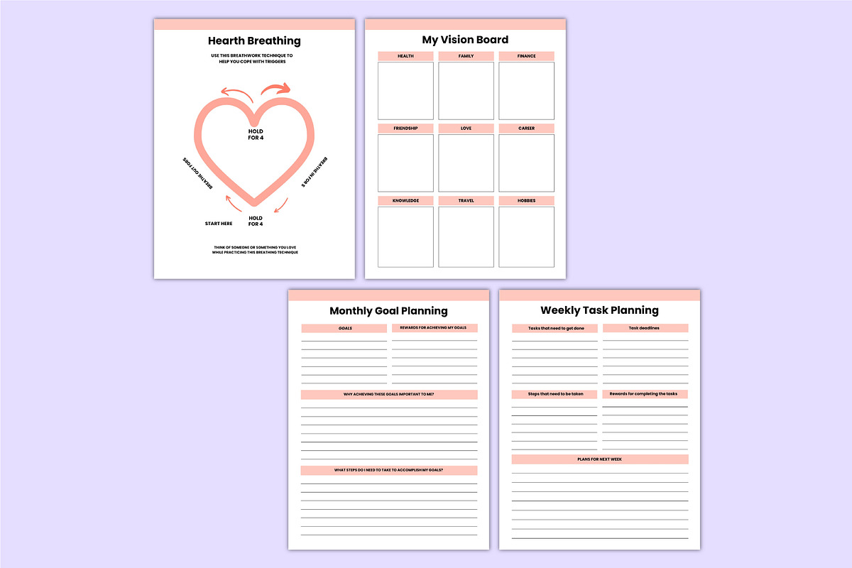 2026 PTSD & Trauma Journal Canva