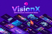 VisionX Animated PowerPoint Template, a Presentation Template by Abert (Thumbnail 1 of 12)
