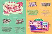 Exclusive Vintage Retro Font Bundle, a Script Font by Vintage Division (Thumbnail 12 of 12)