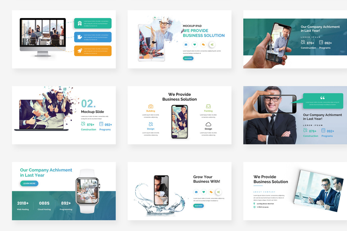 3 in 1 Business Event Powerpoint, a Presentation Template by One Percent Studio (Photo 27 of 36)
