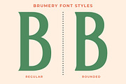 Brumery Condensed, a Font by Letterhend Studio (Thumbnail 2 of 9)